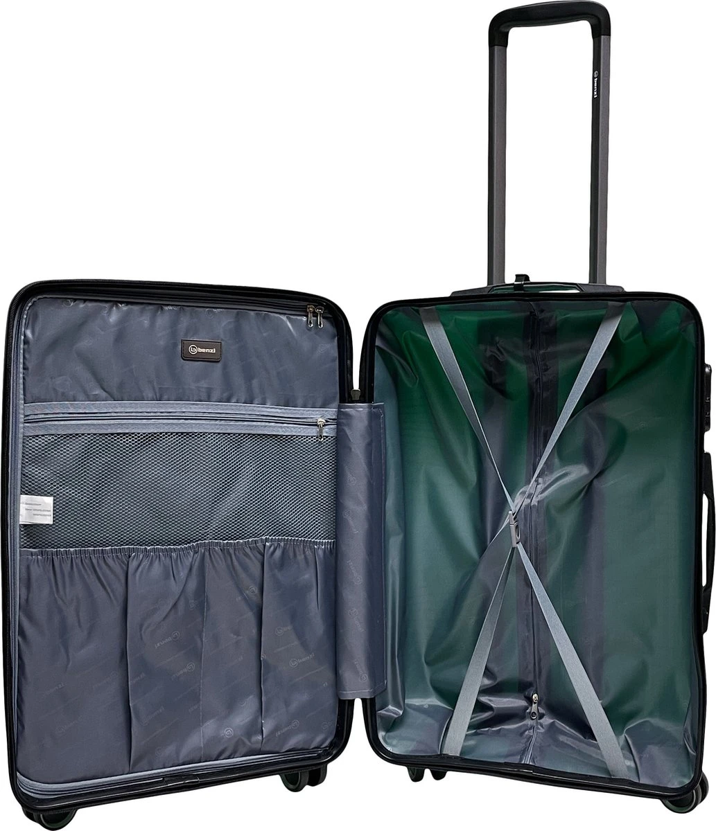 Benzi Barco Middelgrote Koffer - 65 Cm - 65 Liter - Geel - Afbeelding 5