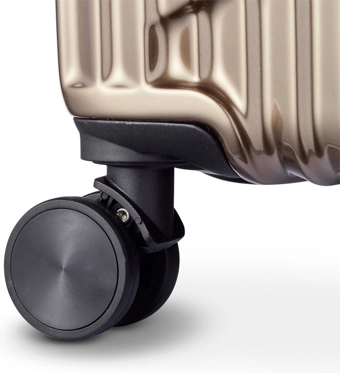 Tesla PC - Reiskoffer - 65 Cm - 4 Wielen - Goud - Afbeelding 6