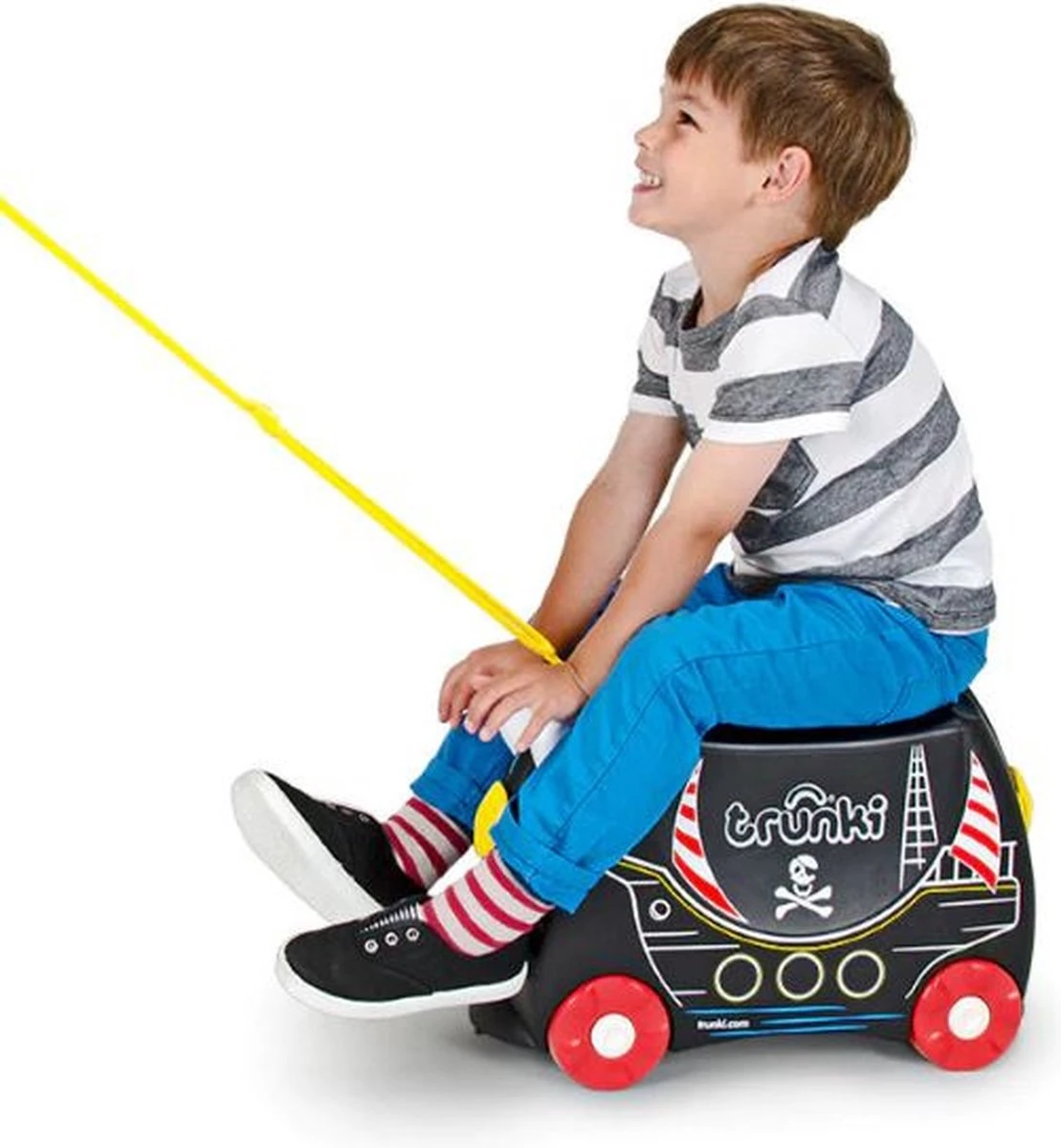 Trunki Ride-On Handbagage Koffer 46 Cm - Piraat Pedro - Afbeelding 12