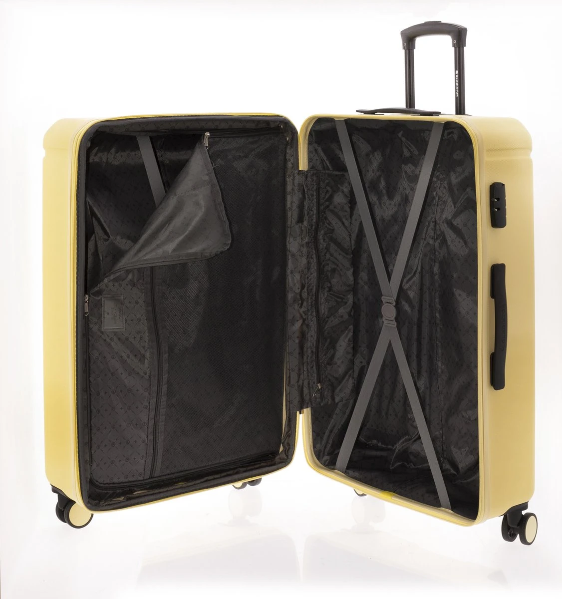 Gladiator Tropical Grote Koffer Expandable - 77 Cm - 105/117 Liter - Geel - Afbeelding 5