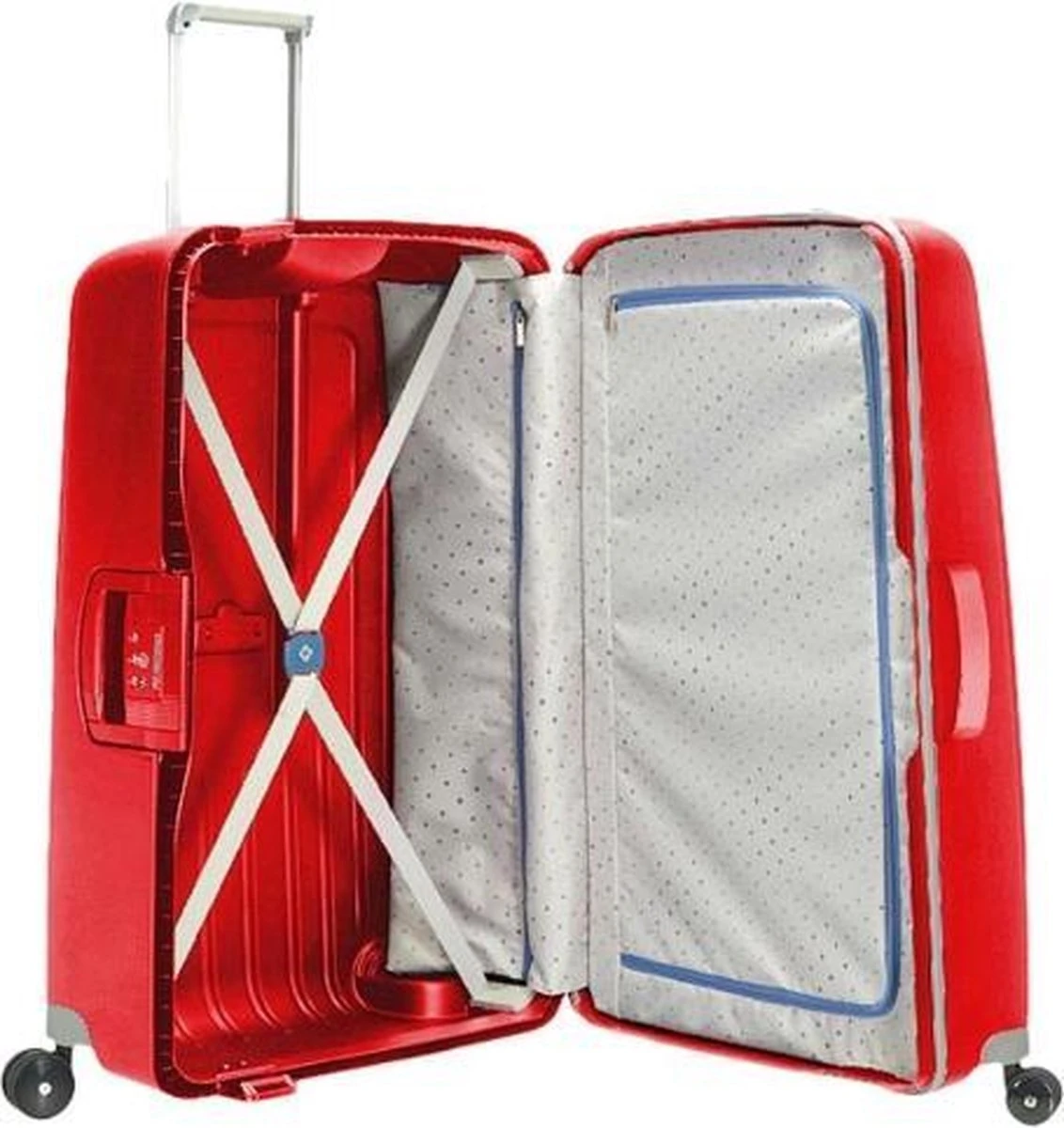 Samsonite Reiskoffer - S'CURE SPINNER 69/25 (Medium) Rood - Afbeelding 3