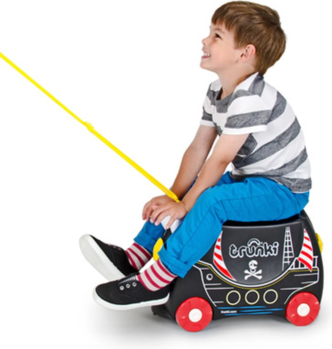 Trunki Ride-On Handbagage Koffer 46 Cm - Piraat Pedro - Afbeelding 4
