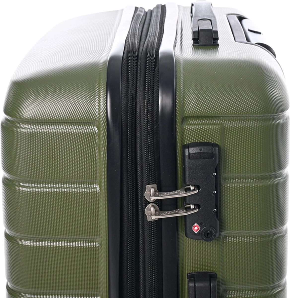 Jump Arogado - Reiskoffer - 66 Cm - 4 Wielen - TSA-Cijferslot - Kaki - Afbeelding 2