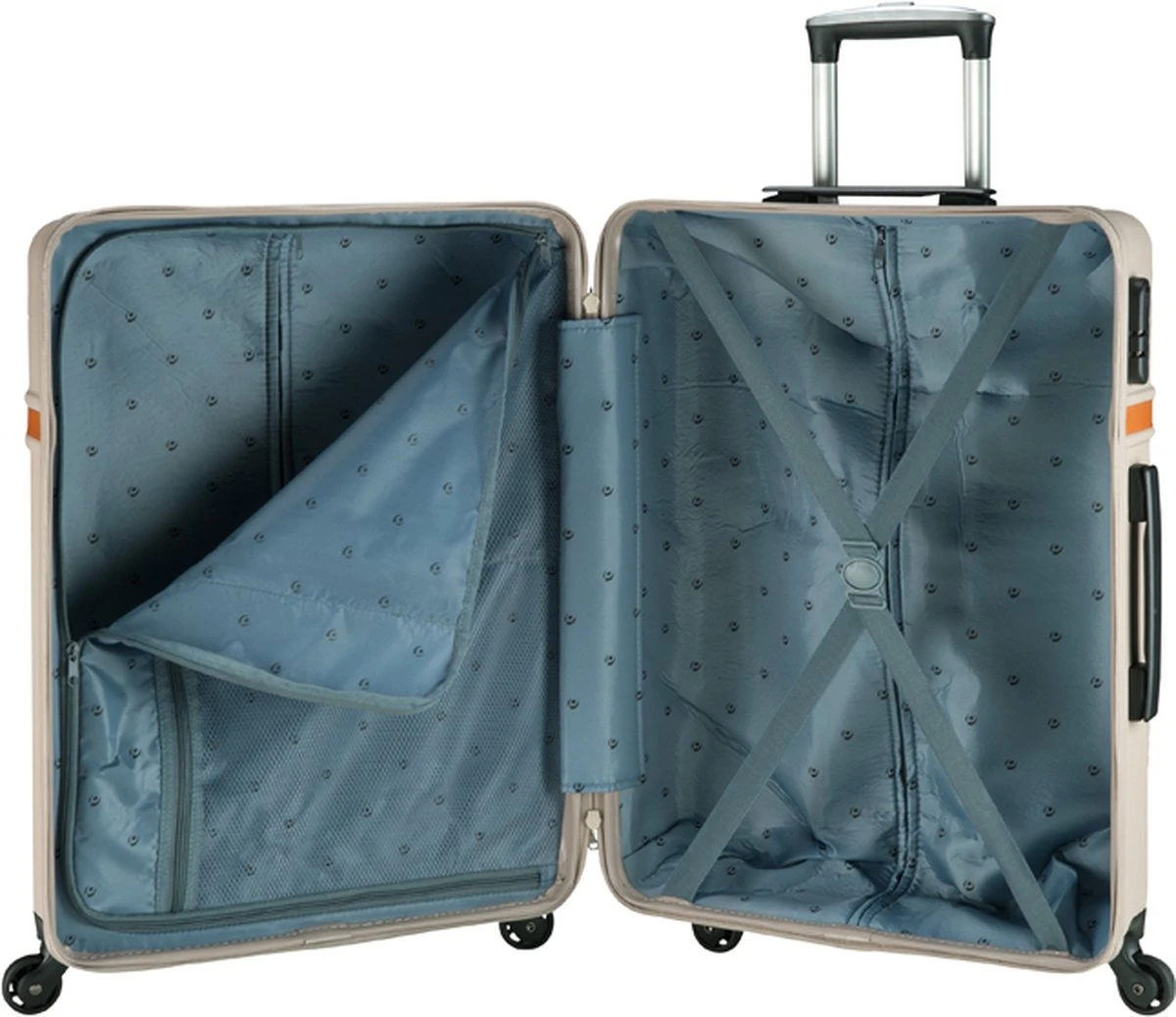 Princess Traveller Whistler - Handbagagekoffer - Capuccino - Small - 55cm - Afbeelding 4