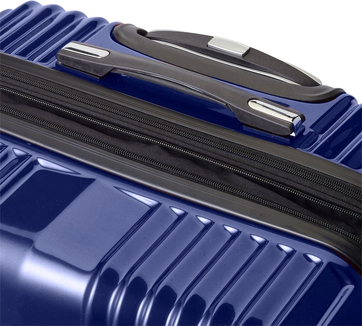 Tesla PC - Reiskoffer - 65 Cm - 4 Wielen - Blauw - Afbeelding 6