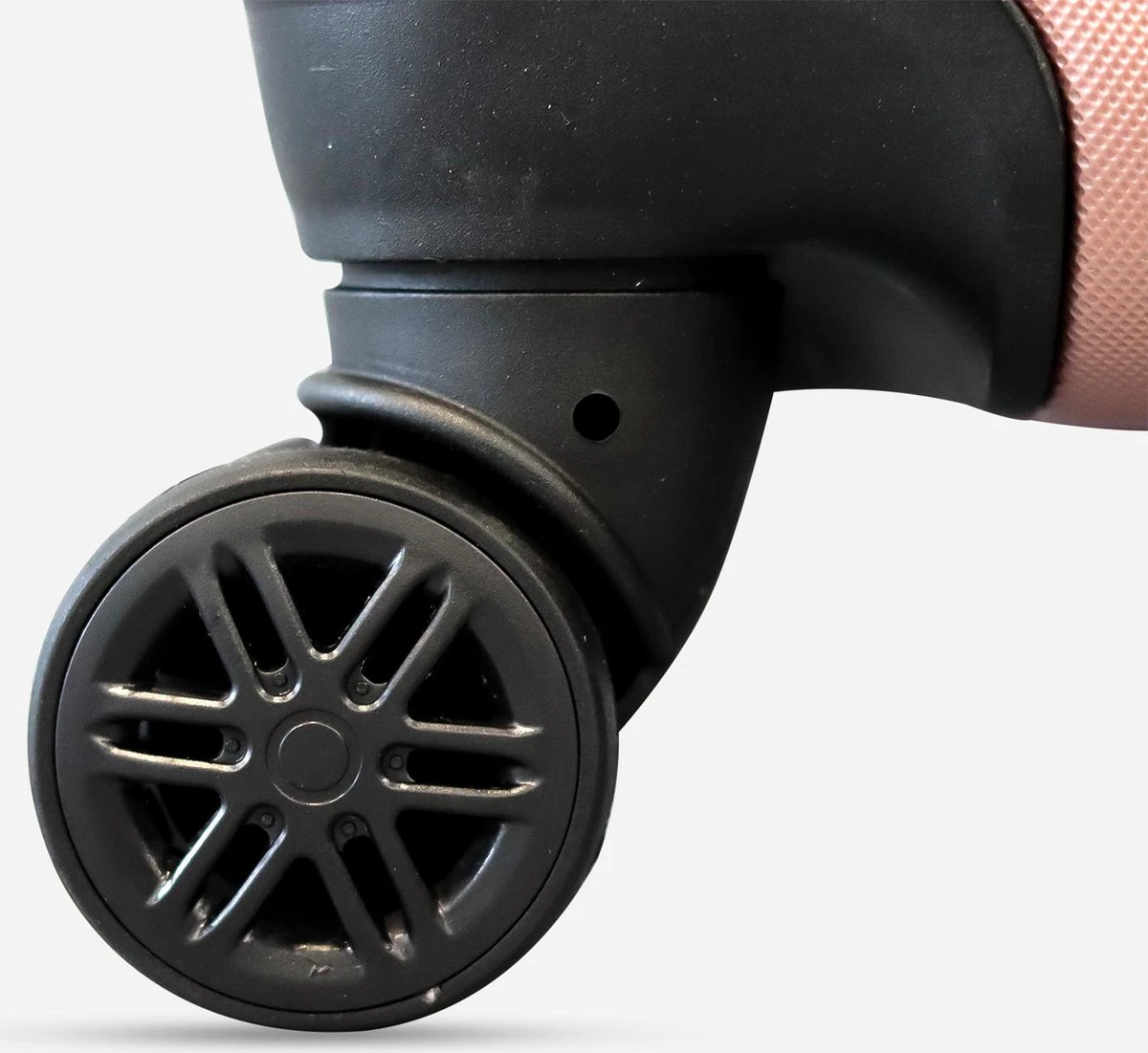 ©TROLLEYZ - Bali No.22 - Reiskoffer 69cm Met TSA Slot - Dubbele Wielen - 360° Spinners - 100% ABS - Reiskoffer In Cosmopolitan Pink - Afbeelding 6