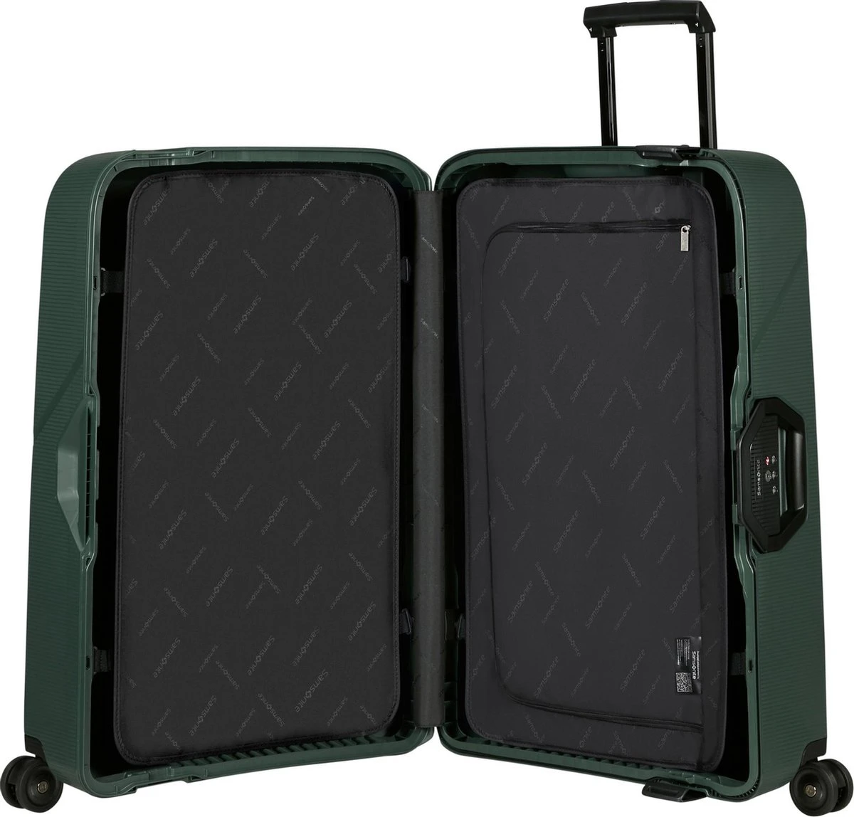 Samsonite Reiskoffer - Magnum Eco Spinner 75/28 (Medium) Forest Green - Afbeelding 4