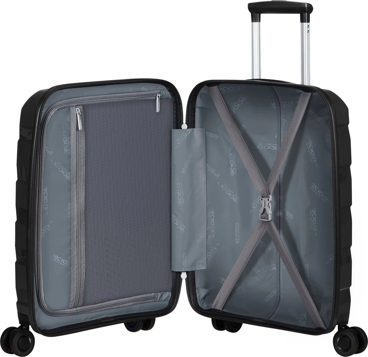 American Tourister Reiskoffer - Air Move Spinner 55/20 Tsa (Handbagage) Black - Afbeelding 4