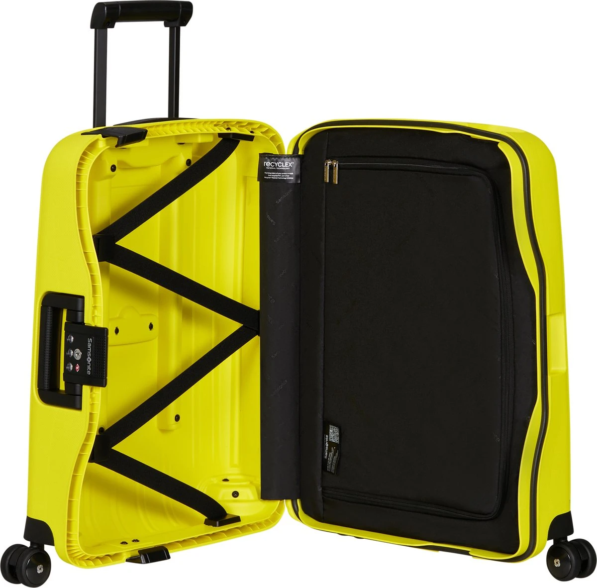 Samsonite Reiskoffer - S'Cure Spinner 55/20 (Handbagage) Lime - Afbeelding 10