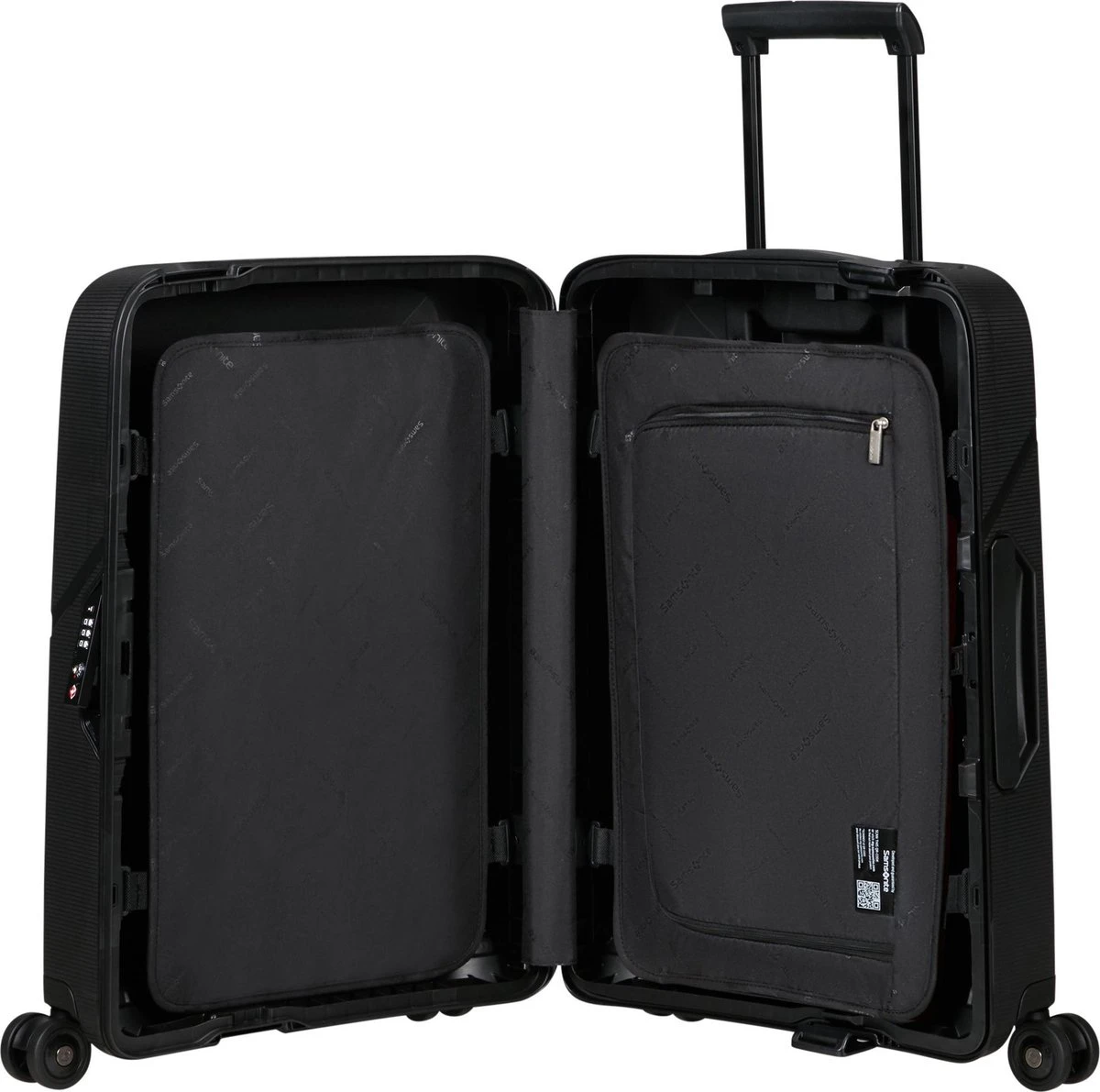 Samsonite Reiskoffer - Magnum Eco Spinner 55/20 (Handbagage) Graphite - Afbeelding 4