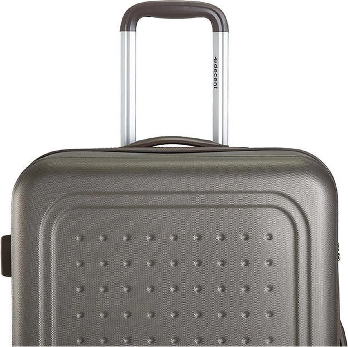 Decent Handbagage Koffer / Trolley / Reiskoffer - 42 Cm - 24 Liter - ABS - Maxi Air - Champagne - Afbeelding 12