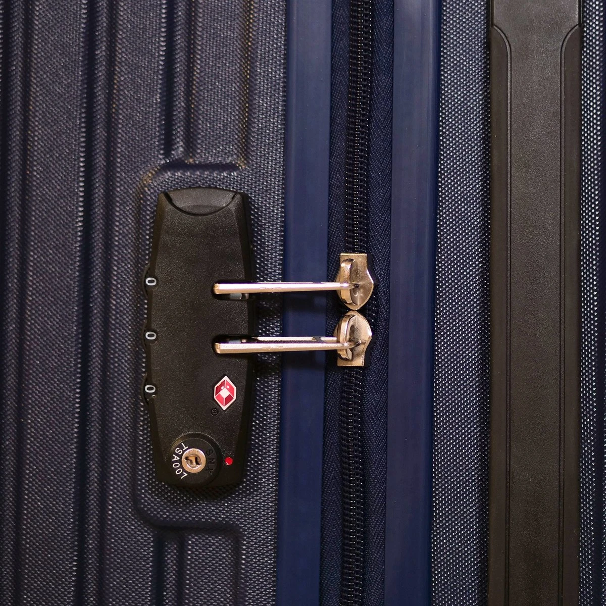 ©TROLLEYZ - Florence No.7 - Reiskoffer 69cm Met TSA Slot - Dubbele Wielen - 360° Spinners - 100% ABS - Reiskoffer In Ocean Blue - Afbeelding 6