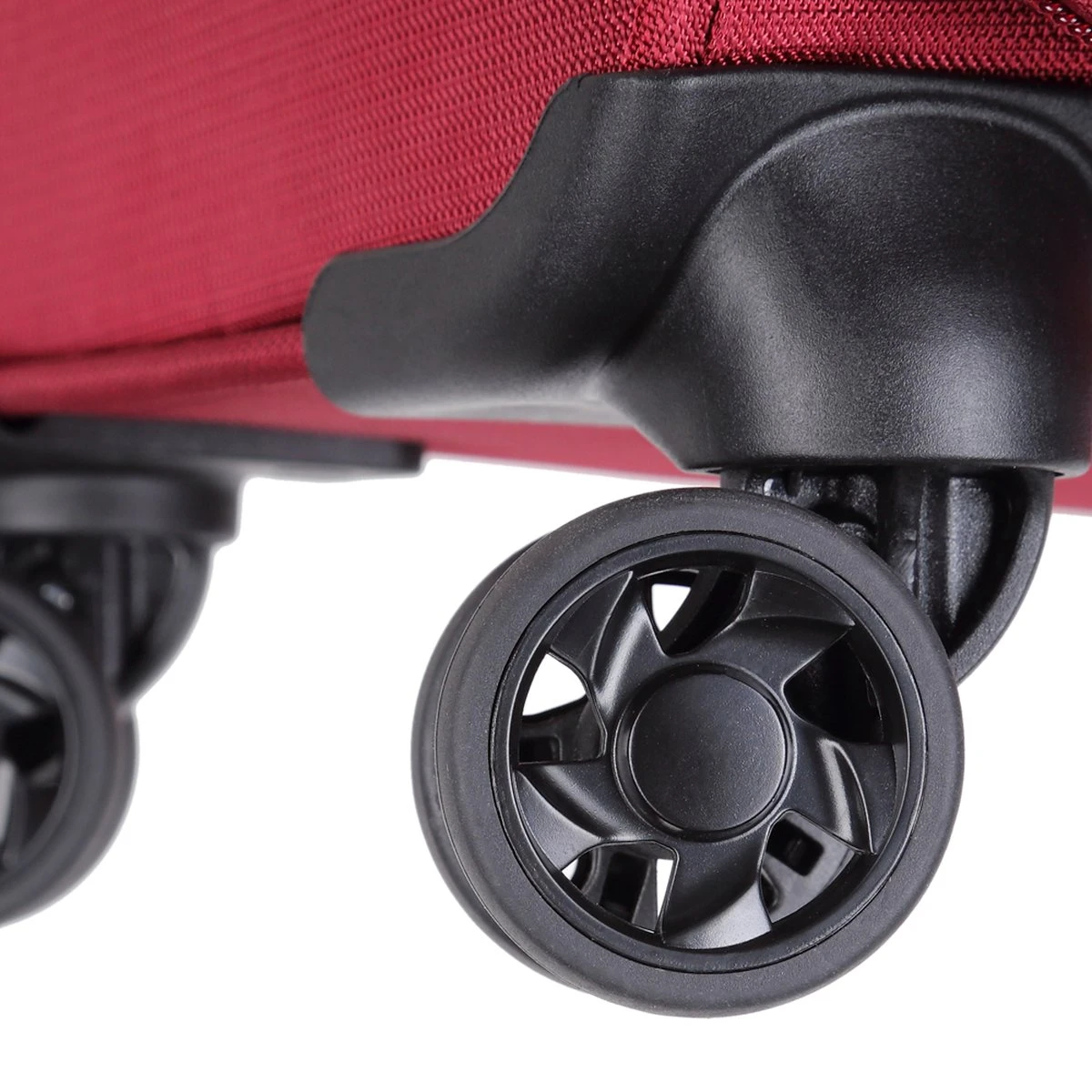 Decent D-Upright Large Koffer - 76 Cm Expandable - TSA Slot - Bordeaux Rood - Afbeelding 6