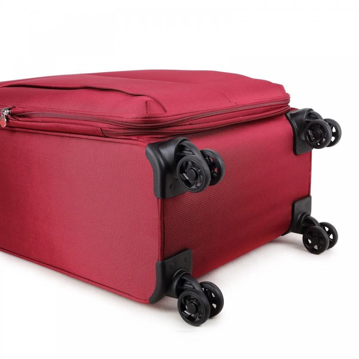 Decent D-Upright Medium Koffer - 66 Cm Expandable - TSA Slot - Bordeaux Rood - Afbeelding 7