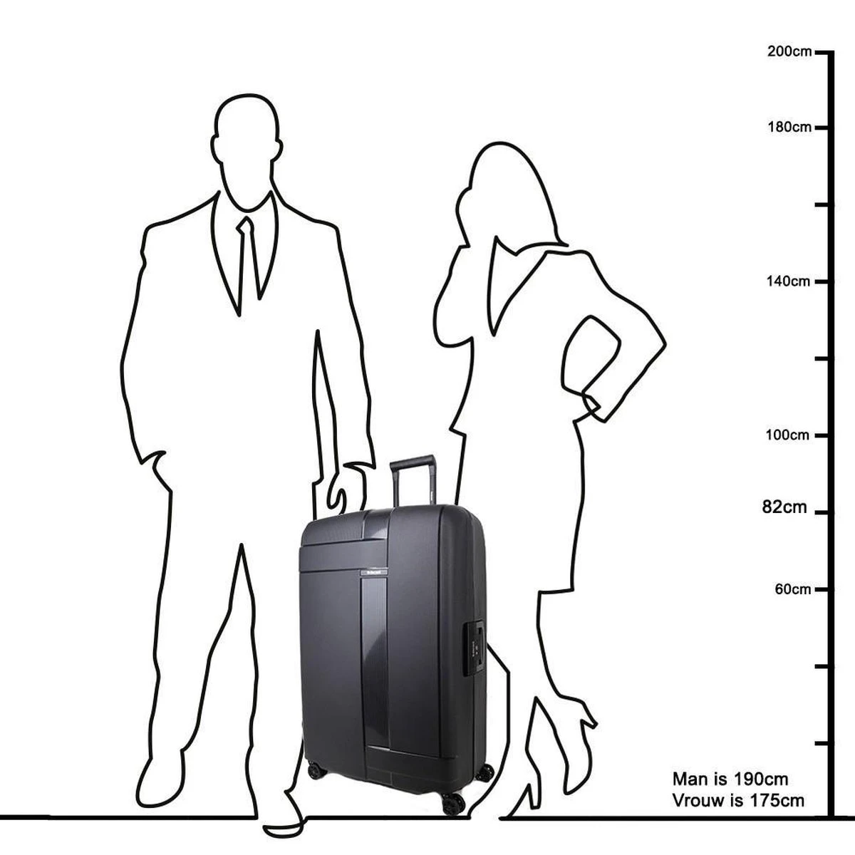 Decent Transit Large Koffer - 82 Cm - Donkerblauw - Afbeelding 12