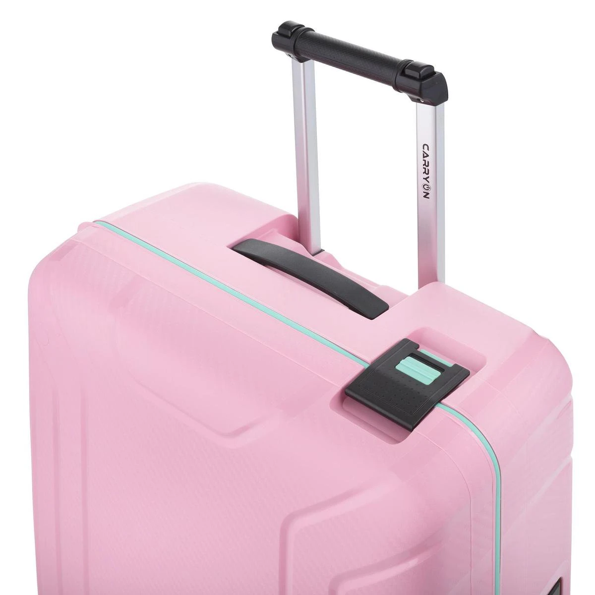 CarryOn Steward TSA Reiskoffer - 65cm Trolley Met Kliksloten - Dubbele Wielen - Roze - Afbeelding 4