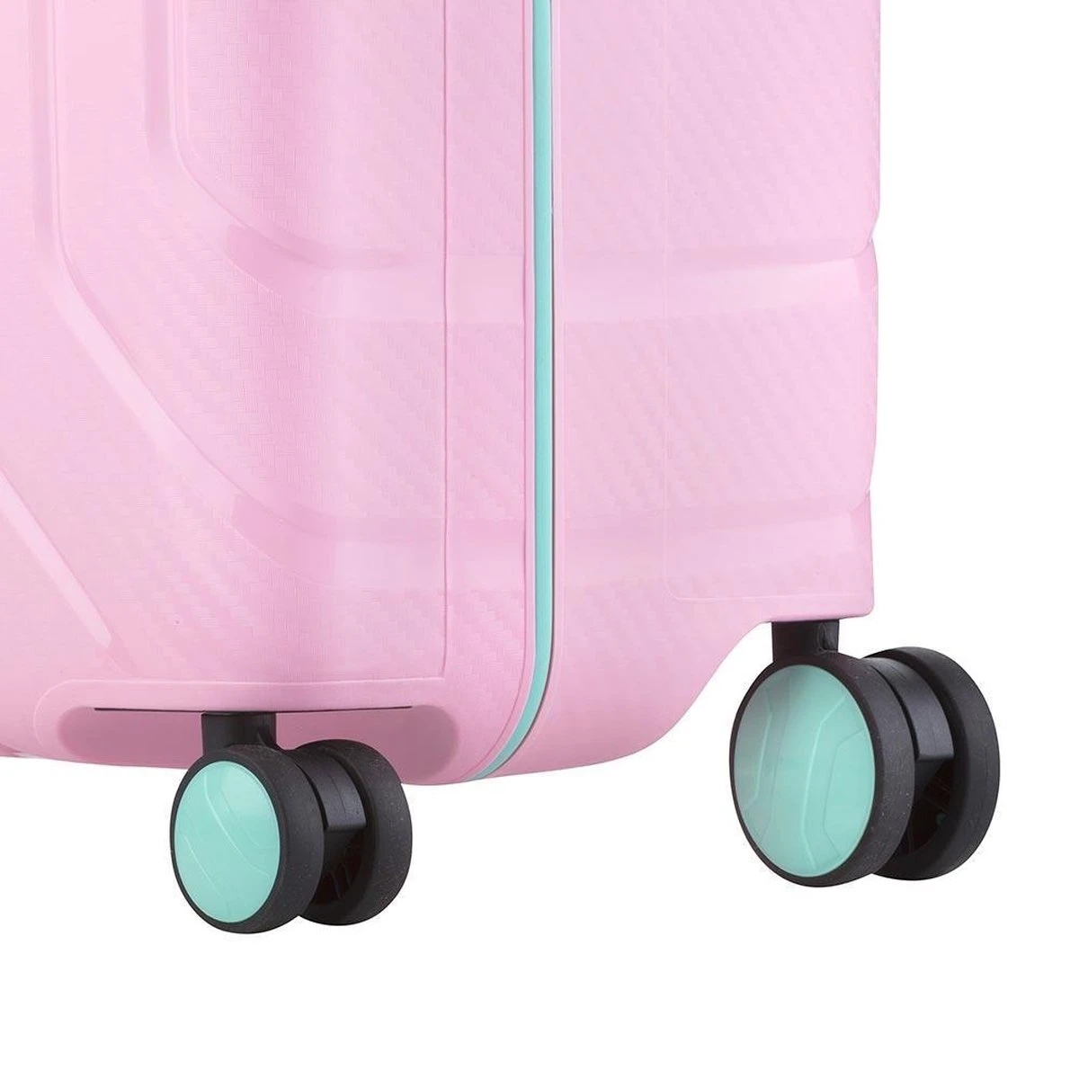 CarryOn Steward TSA Reiskoffer - 65cm Trolley Met Kliksloten - Dubbele Wielen - Roze - Afbeelding 5