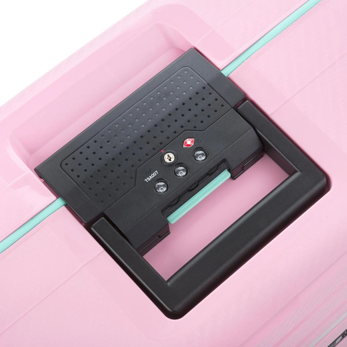 CarryOn Steward TSA Reiskoffer - 65cm Trolley Met Kliksloten - Dubbele Wielen - Roze - Afbeelding 8