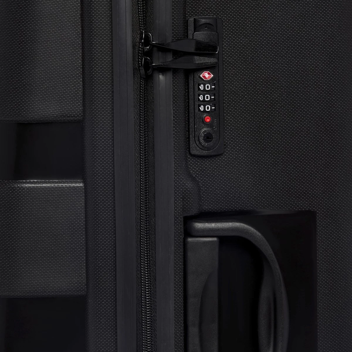 ©TROLLEYZ - Paris No.5 - Reiskoffer - 78cm Met TSA Slot - Dubbele Wielen - 360° Spinners - 100% Polypropyleen - Reiskoffer In Piano Black - Afbeelding 7