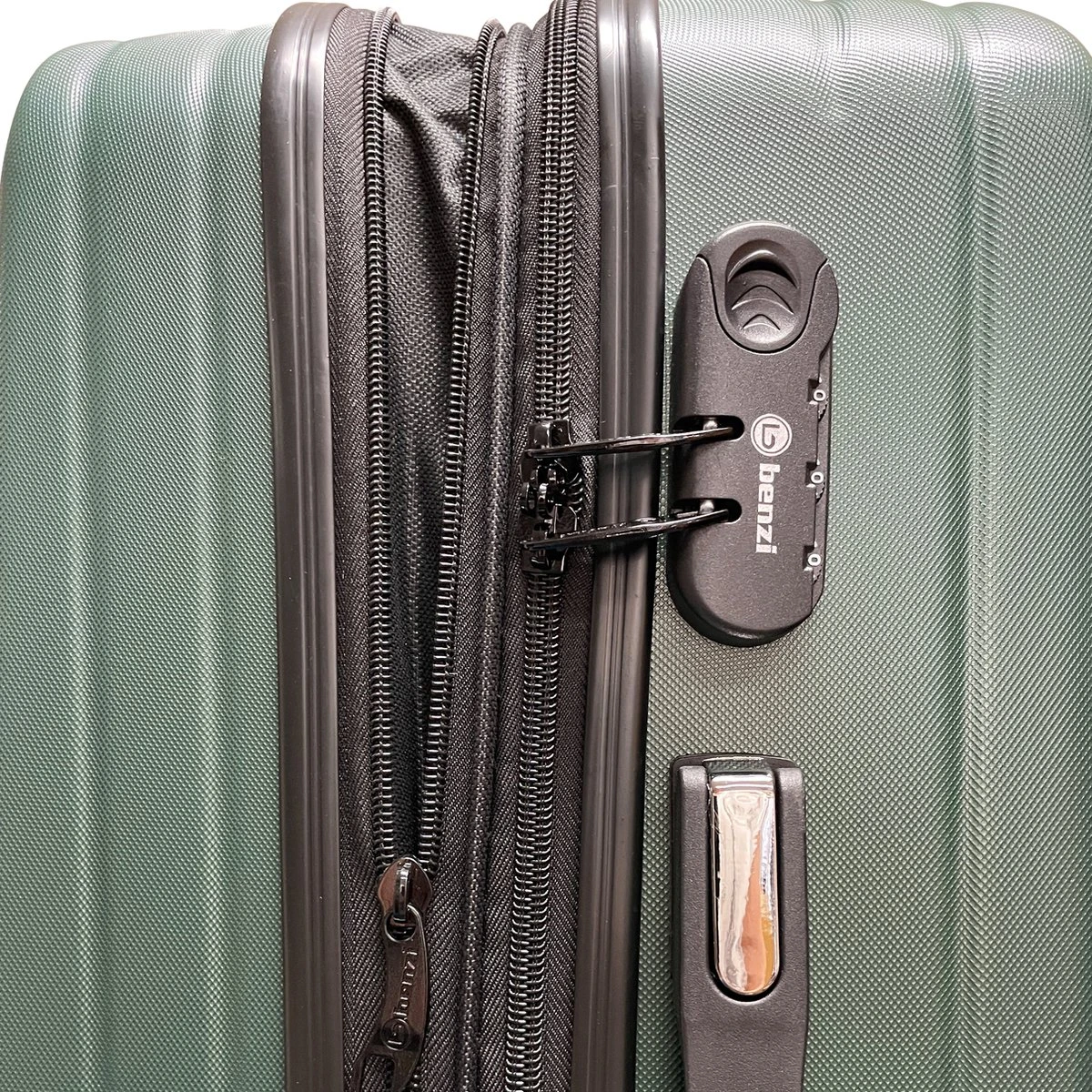 Benzi Leon Medium Reiskoffer 67 Cm - Exp - 65/74 Liter - Dark Green - Afbeelding 5