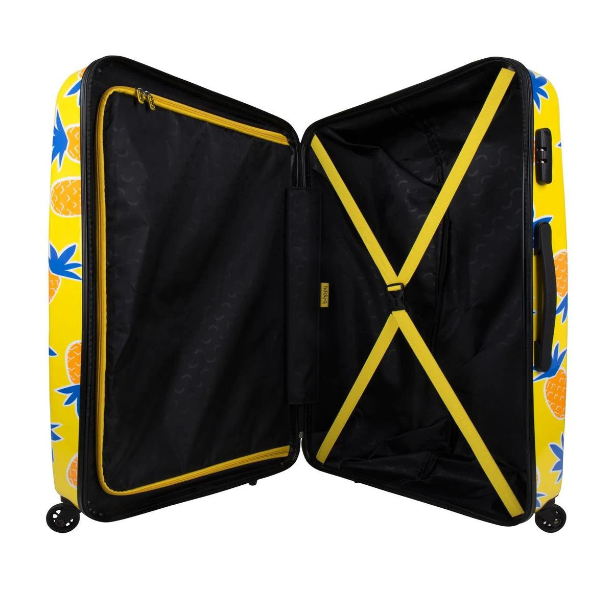 BHPPY Reiskoffer - 65 Cm - Home Sweet Pineapple - Afbeelding 3