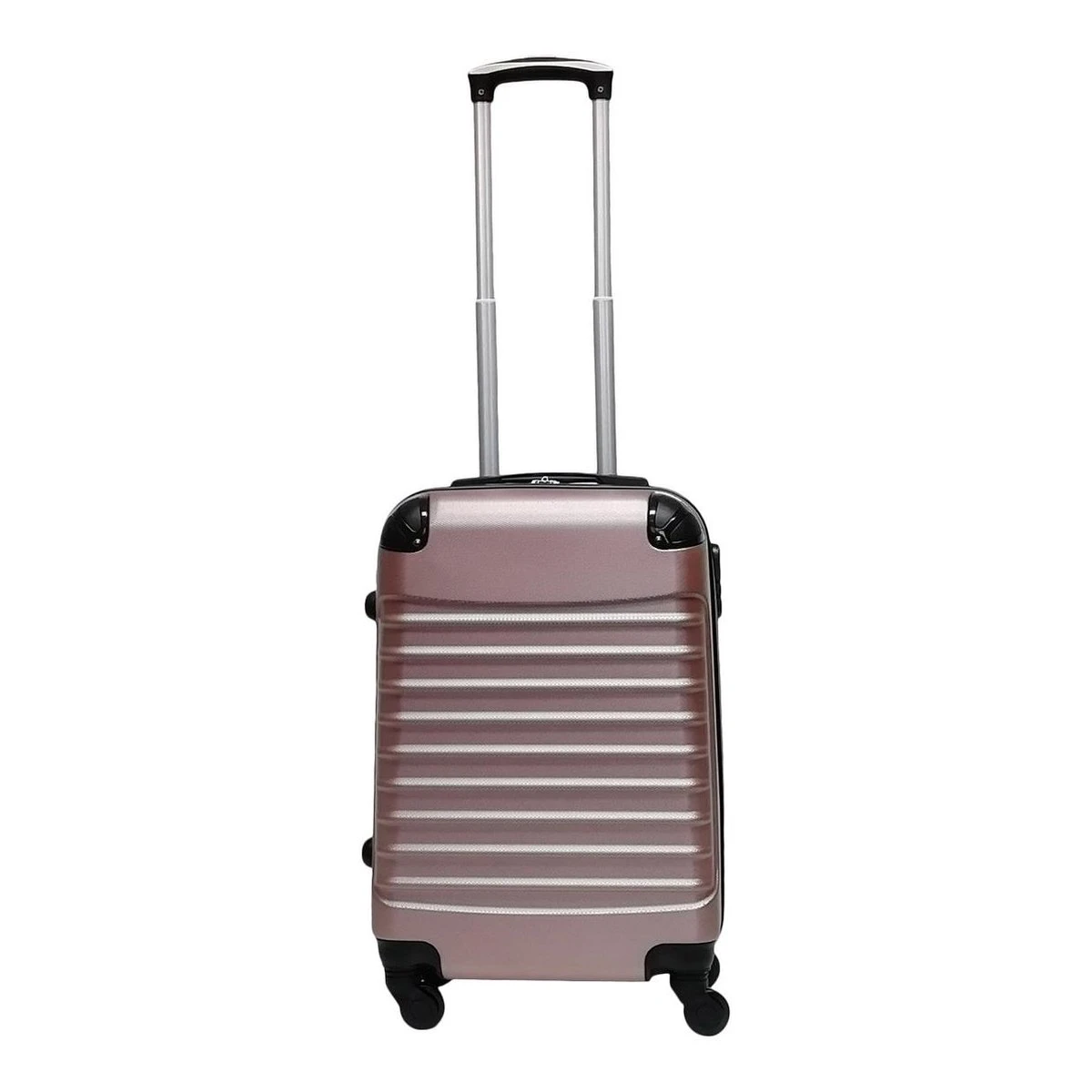 Castillo Quadrant 4 Delige ABS Kofferset - Rosé Gold - Afbeelding 4