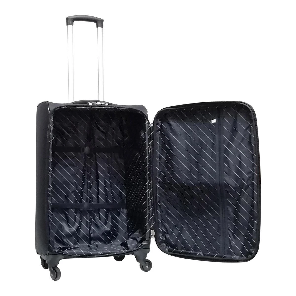 Castillo Travelerz 3 Delige Stoffen Kofferset - Expandable - Blauw - Afbeelding 5