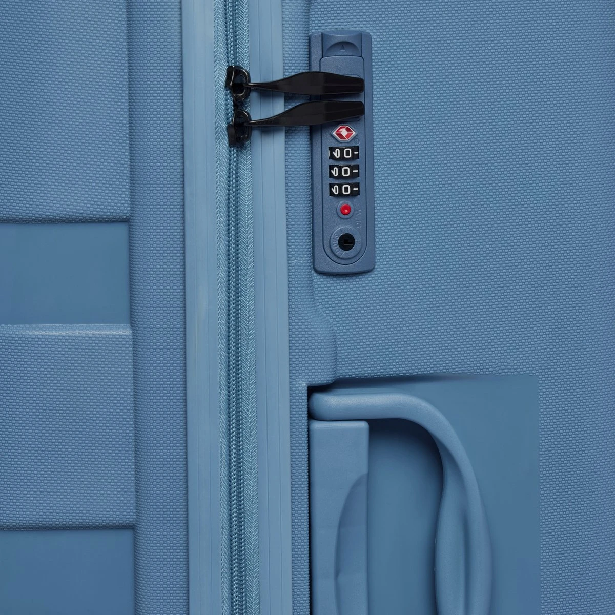 ©TROLLEYZ - Paris No.5 - Trolley - 55cm Met TSA Slot - Dubbele Wielen - 360° Spinners - 100% Polypropyleen - Handbagage Koffer In Ice Blue - Afbeelding 6