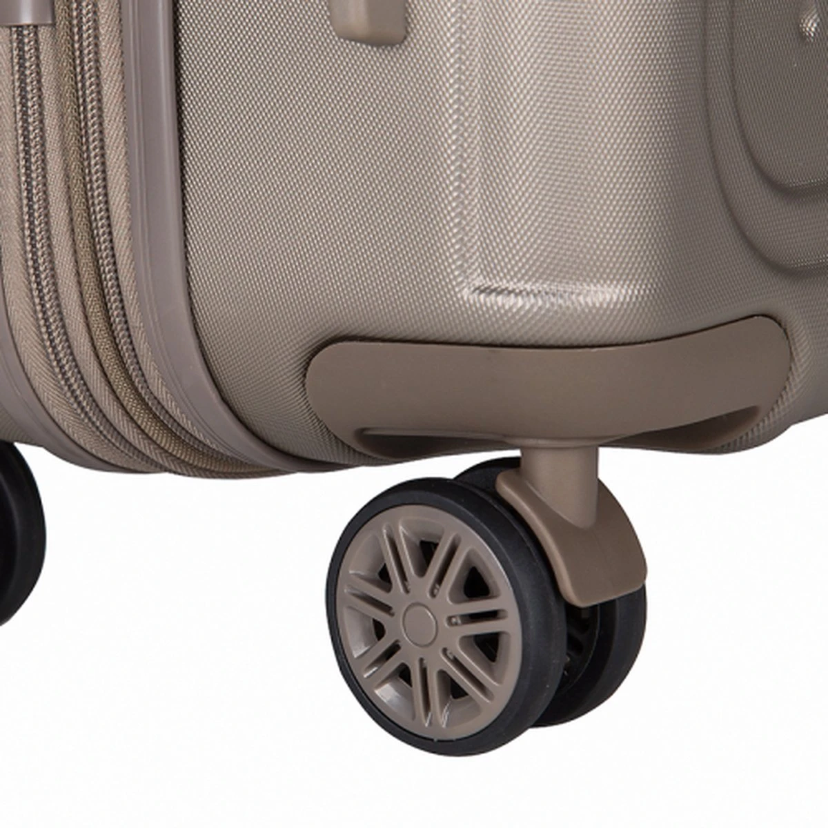 Decent Handbagage Koffer / Trolley / Reiskoffer - 42 Cm - 24 Liter - ABS - Maxi Air - Champagne - Afbeelding 20