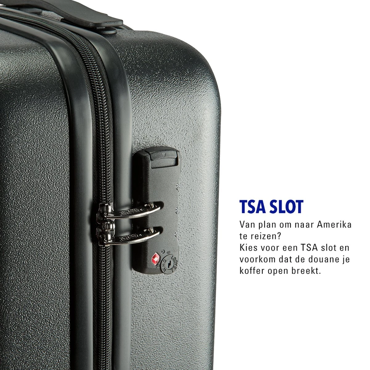Princess Traveller Harlem - Handbaggage Koffer - Zwart - S - 55cm - Afbeelding 5