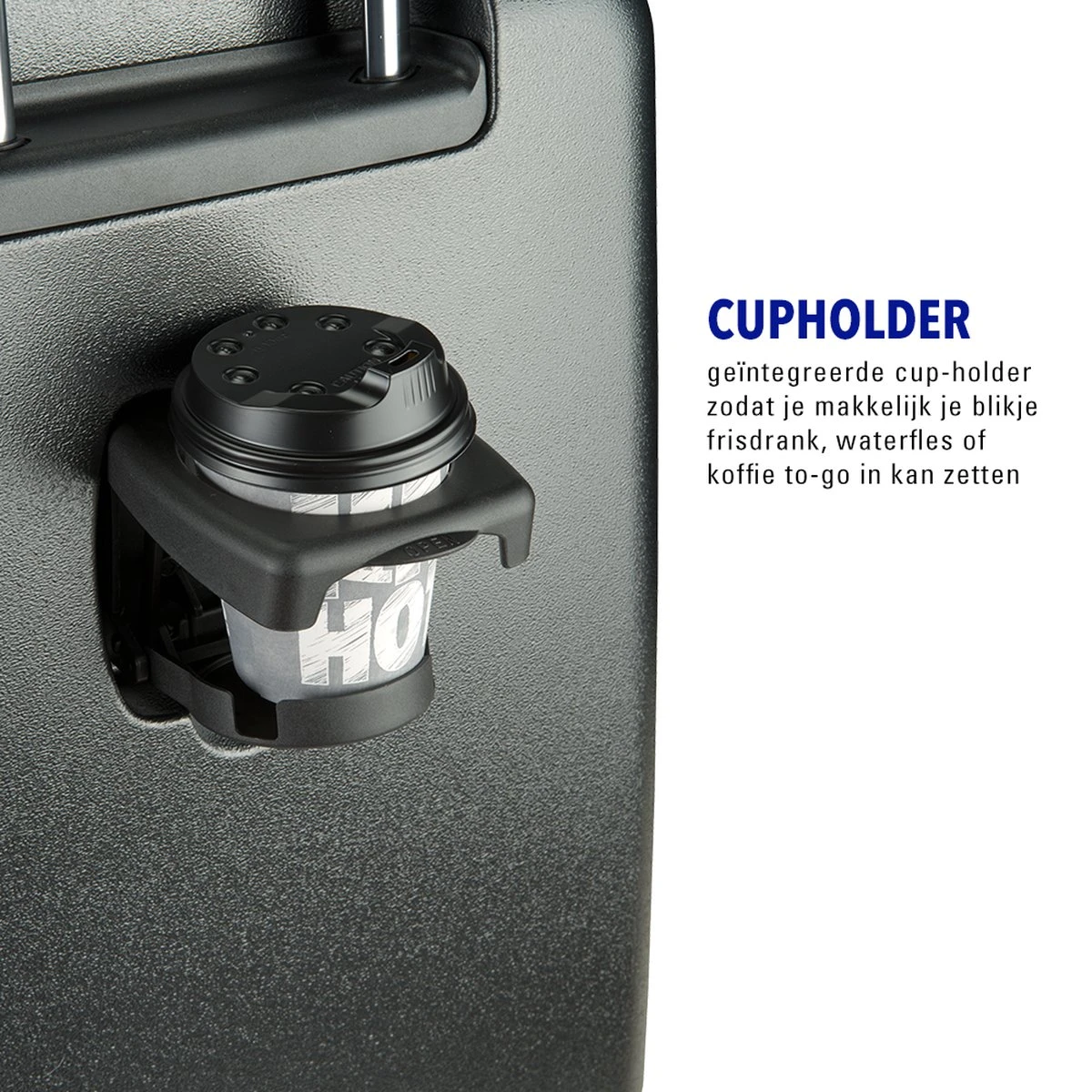 Princess Traveller Harlem - Handbaggage Koffer - Zwart - S - 55cm - Afbeelding 6