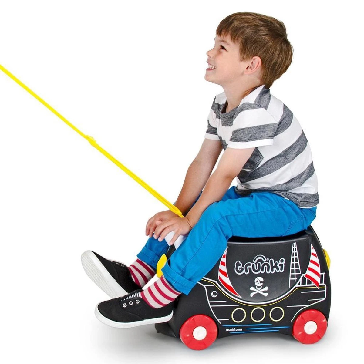 Trunki Ride-On Handbagage Koffer 46 Cm - Piraat Pedro - Afbeelding 5
