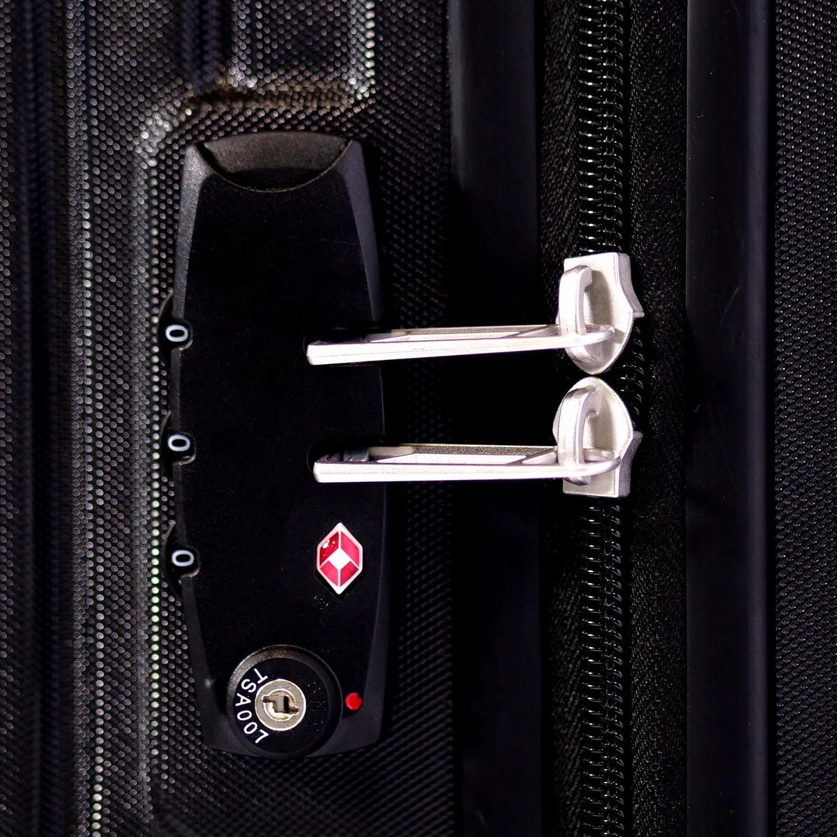 ©TROLLEYZ Florence No.7 - Reiskoffer 69 Cm - Night Black - Afbeelding 6