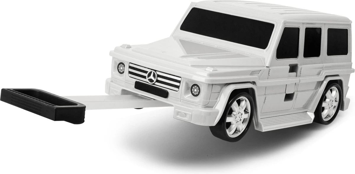 Mercedes-Benz G63 - Grijs - Kinderkoffer - Kinder Trolley - 20L - Afbeelding 4