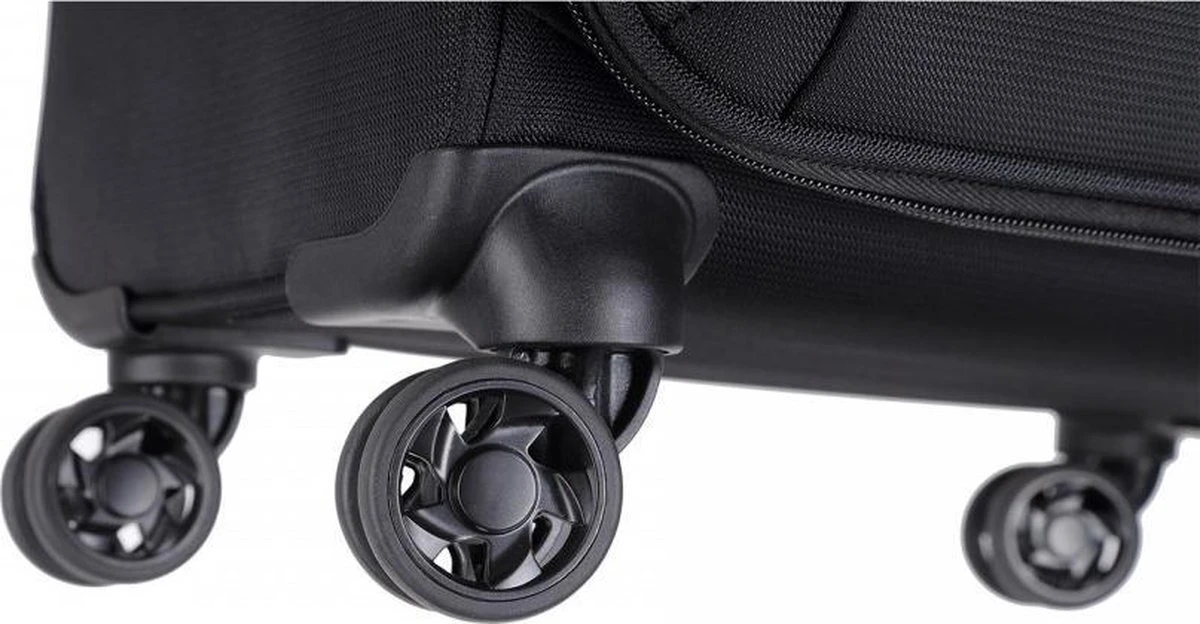 Decent D-Upright Large Koffer - 76 Cm Expandable - TSA Slot - Zwart - Afbeelding 16