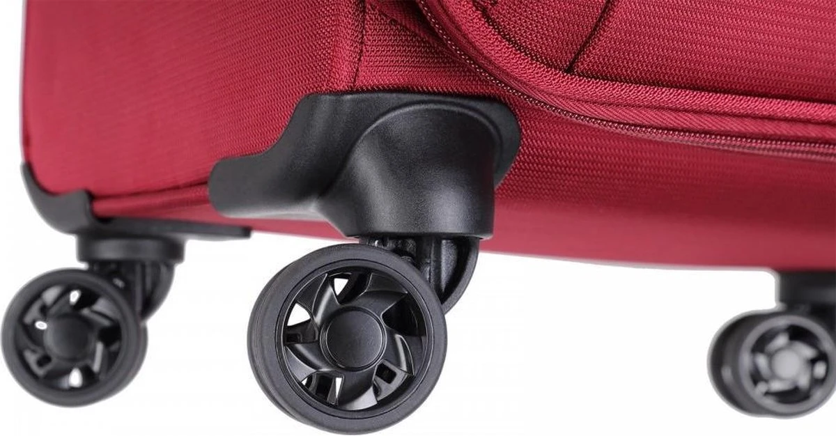 Decent D-Upright Large Koffer - 76 Cm Expandable - TSA Slot - Bordeaux Rood - Afbeelding 9