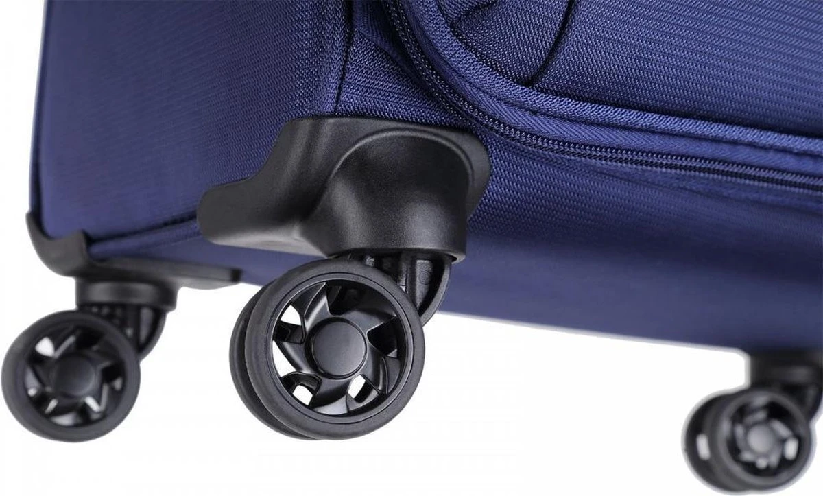 Decent D-Upright Large Koffer - 76 Cm Expandable - TSA Slot - Donkerblauw - Afbeelding 12