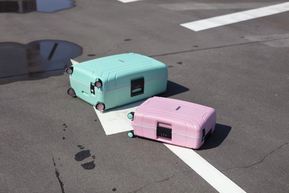 CarryOn Steward TSA Reiskoffer - 65cm Trolley Met Kliksloten - Dubbele Wielen - Roze - Afbeelding 11