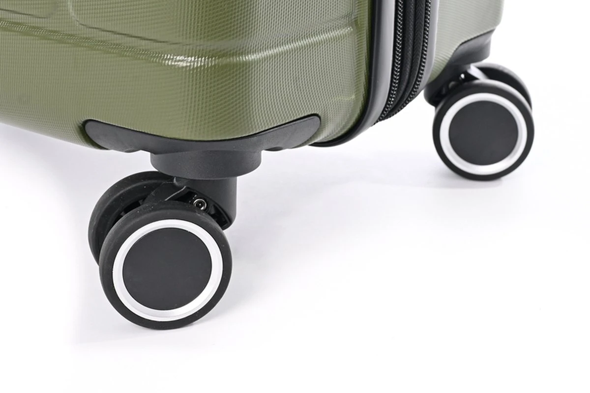 Jump Arogado - Reiskoffer - 66 Cm - 4 Wielen - TSA-Cijferslot - Kaki - Afbeelding 8