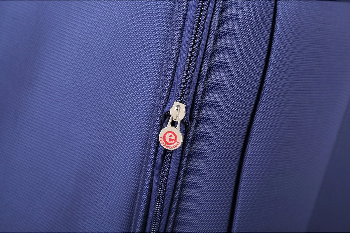 Decent D-Upright Large Koffer - 76 Cm Expandable - TSA Slot - Donkerblauw - Afbeelding 17