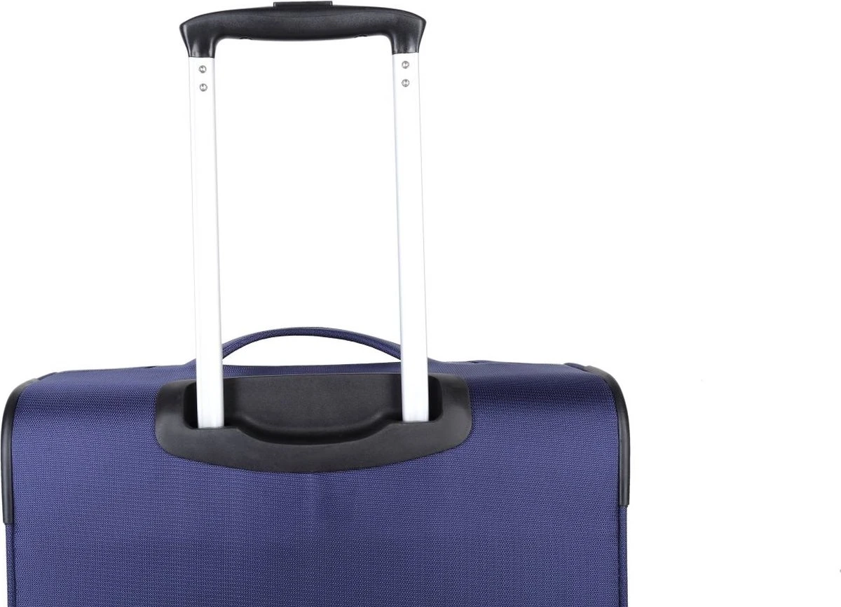 Decent D-Upright Large Koffer - 76 Cm Expandable - TSA Slot - Donkerblauw - Afbeelding 20