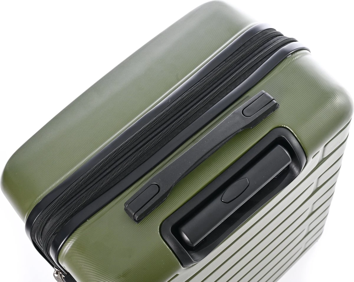 Jump Arogado - Reiskoffer - 66 Cm - 4 Wielen - TSA-Cijferslot - Kaki - Afbeelding 5