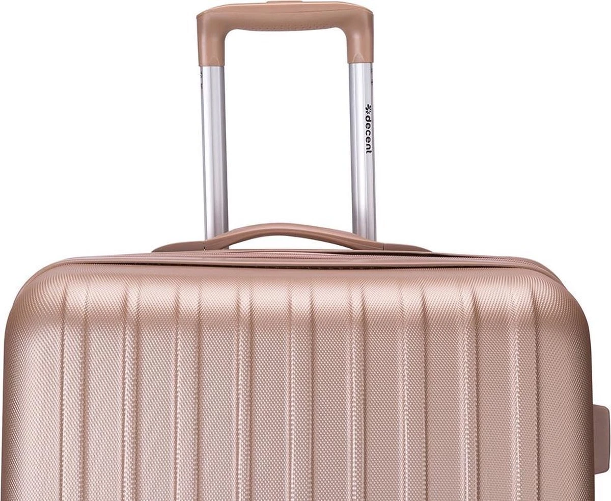 Decent Tranporto-One Reiskoffer 76 Cm - Zalmroze - Afbeelding 6