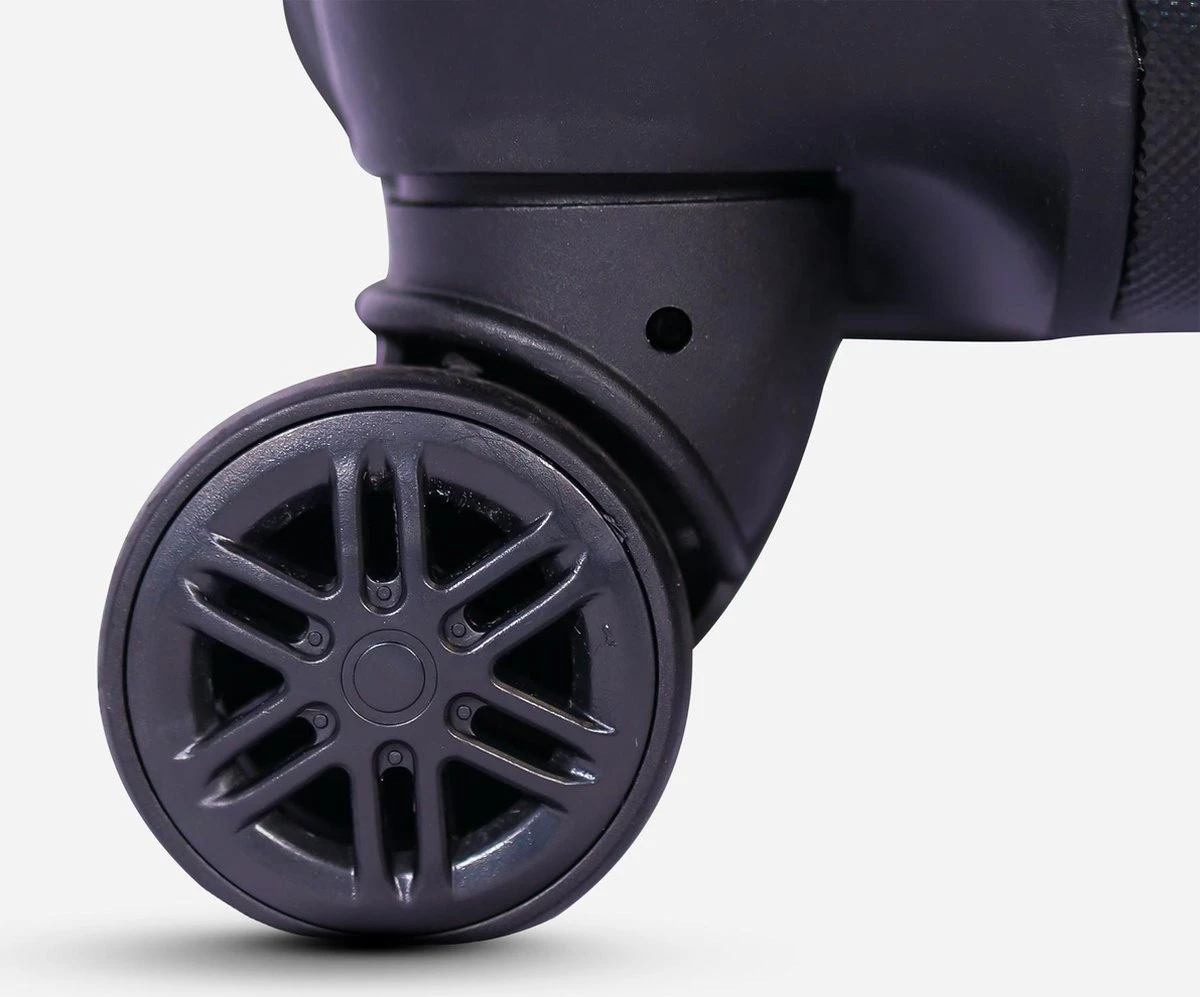 ©TROLLEYZ Florence No.7 - Reiskoffer 69 Cm - Night Black - Afbeelding 5