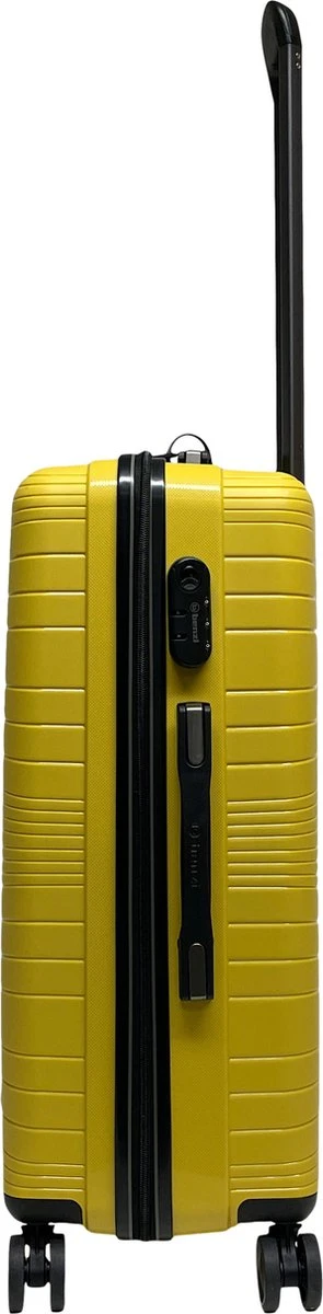 Benzi Barco Middelgrote Koffer - 65 Cm - 65 Liter - Geel - Afbeelding 2