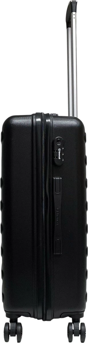 Benzi Valencia Middelgrote Koffer 67 Cm - 60 Liter Black - Afbeelding 6