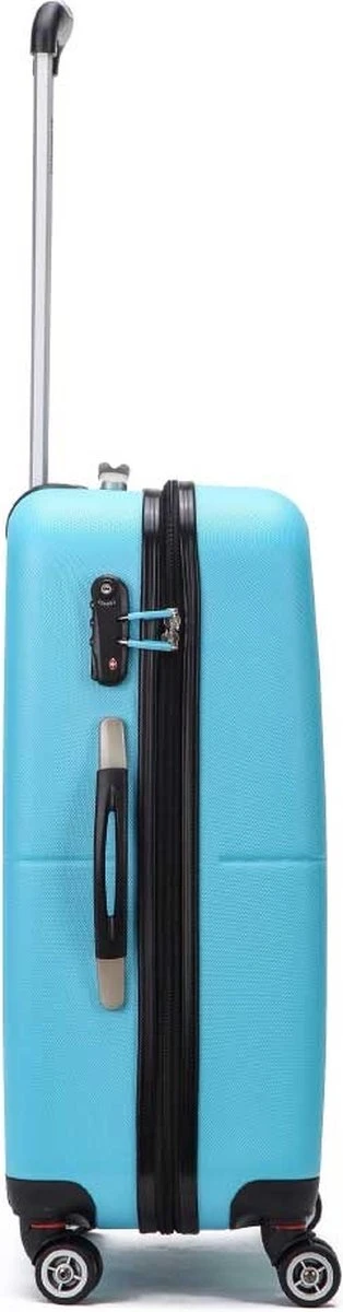 Decent Neon-Fix 2.0 Medium Koffer 66 Cm - 65 Liter - Blauw - Afbeelding 2