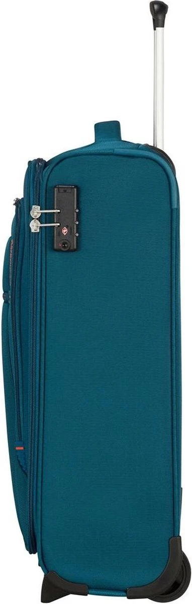 American Tourister Reiskoffer - Crosstrack Spinner 55/20 Tsa (Handbagage) Navy/Orange - Afbeelding 4