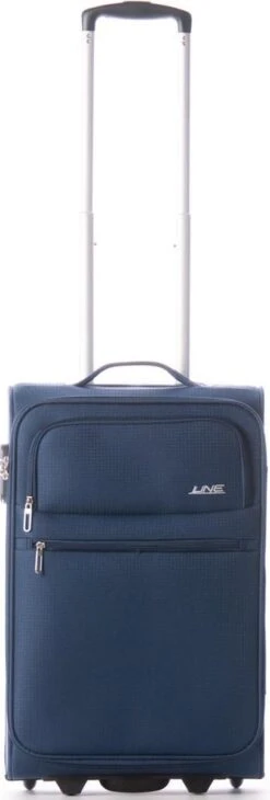 Line Brick Cabin Trolley 2 Wheel 55 Dark Navy