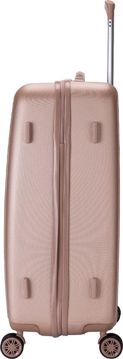 Decent Tranporto-One Reiskoffer 76 Cm - Zalmroze - Afbeelding 2